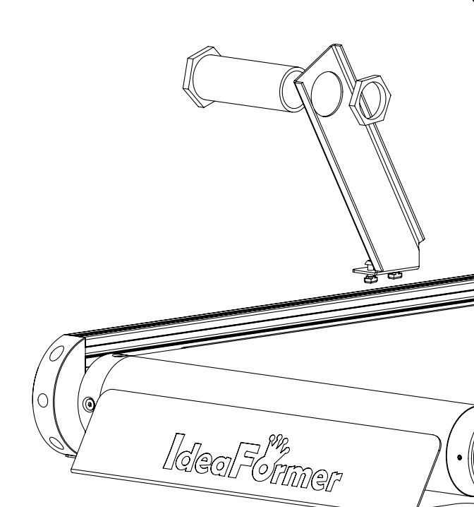 Original manual diagram for installing the filament holder