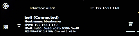Original manual screenshot with the IPv4 address visible